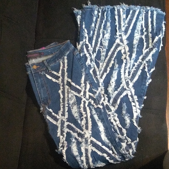 Purple Candy Wide leg jeans ๐ ๐ญ - Picture 3 of 5